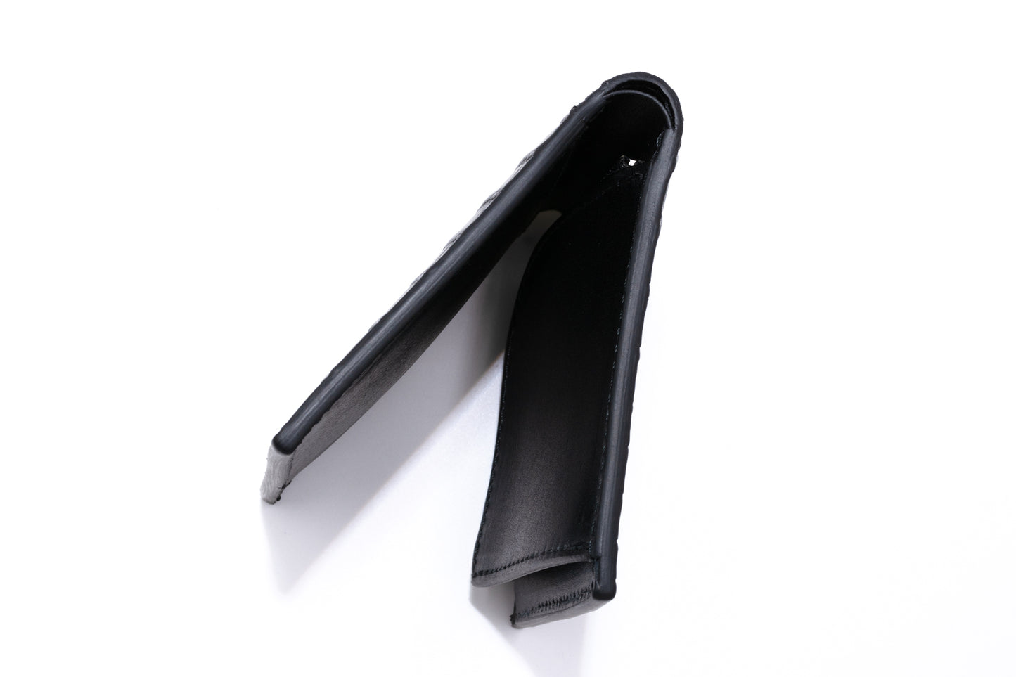 【クロコダイルポロサス】ワニ革二つ折り財布-Short Wallet