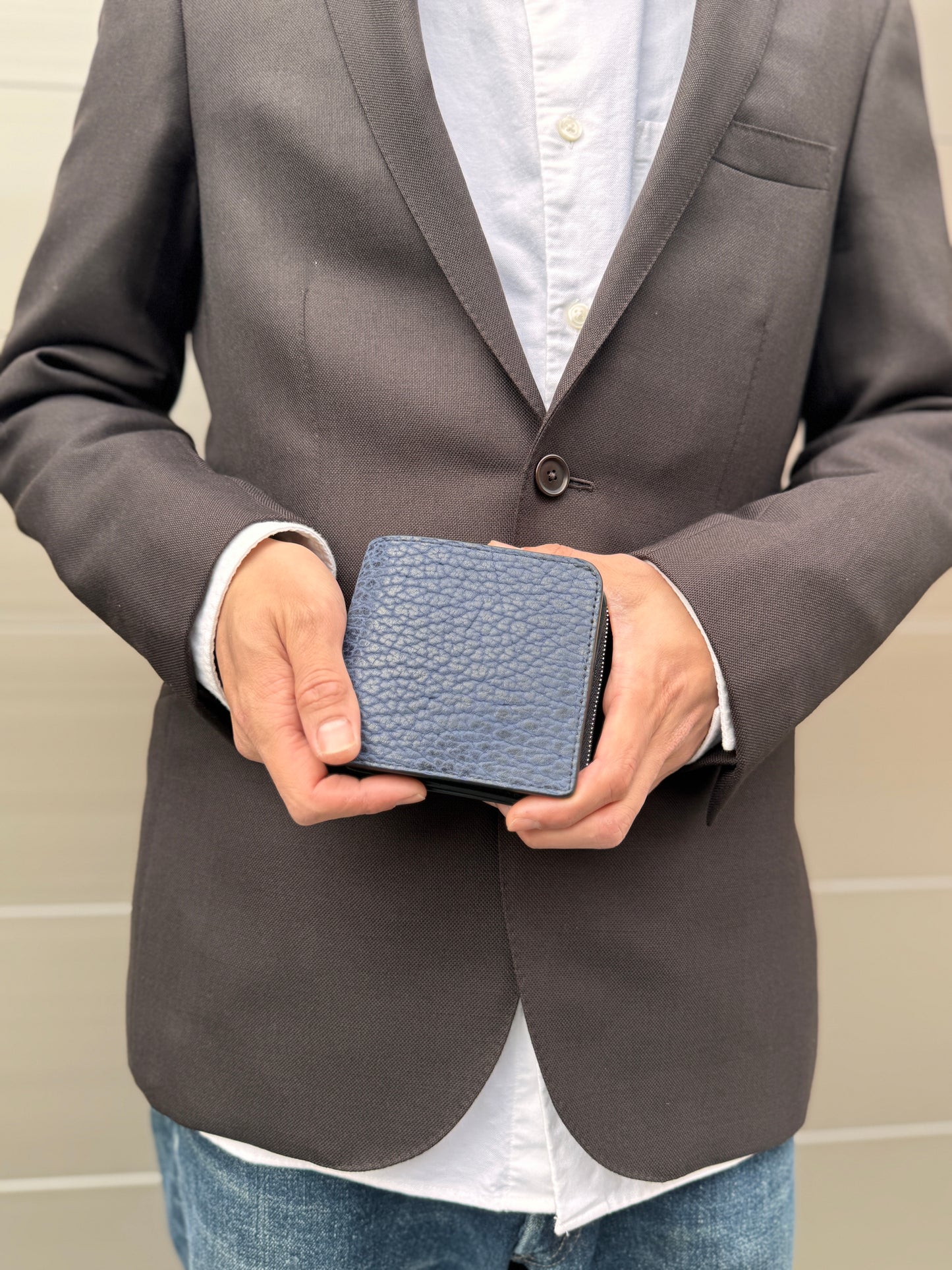 【オットセイ】二つ折り財布スモール-Navy Seal Small Wallet