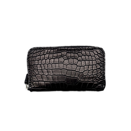 【クロコダイルポロサス】ワニ革キーケース&ミニ財布-Piccolo