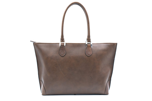 グイディ トートバッグ-GUIDI 490 -Marrone-