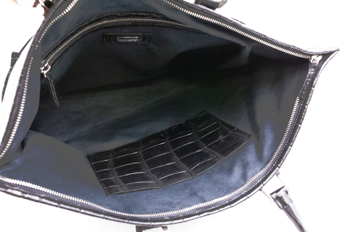 【クロコダイルポロサス】ワニ革ビッグトートバッグ- CROCODILE BIG TOTE BAG