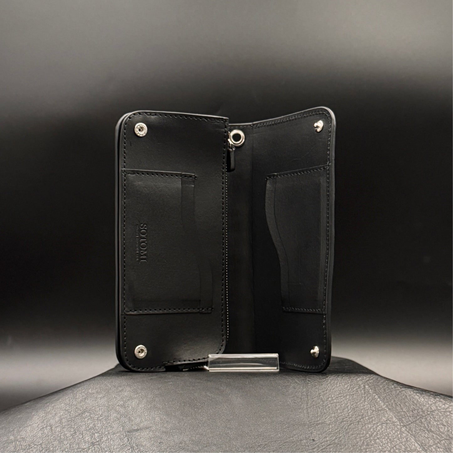 【クロコダイルポロサス】ワニ革トラッカーウォレット-Tracker Wallet-