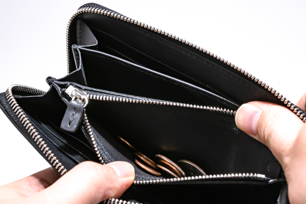 【セミオーダー】グイディ ラウンド長財布- HORWEEN 195 -【HORWEEN】