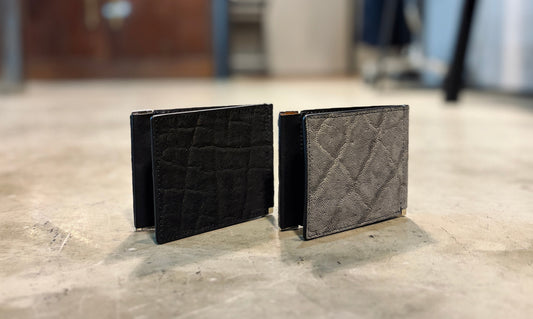 【新商品】エレファント／象革マネークリップウォレット