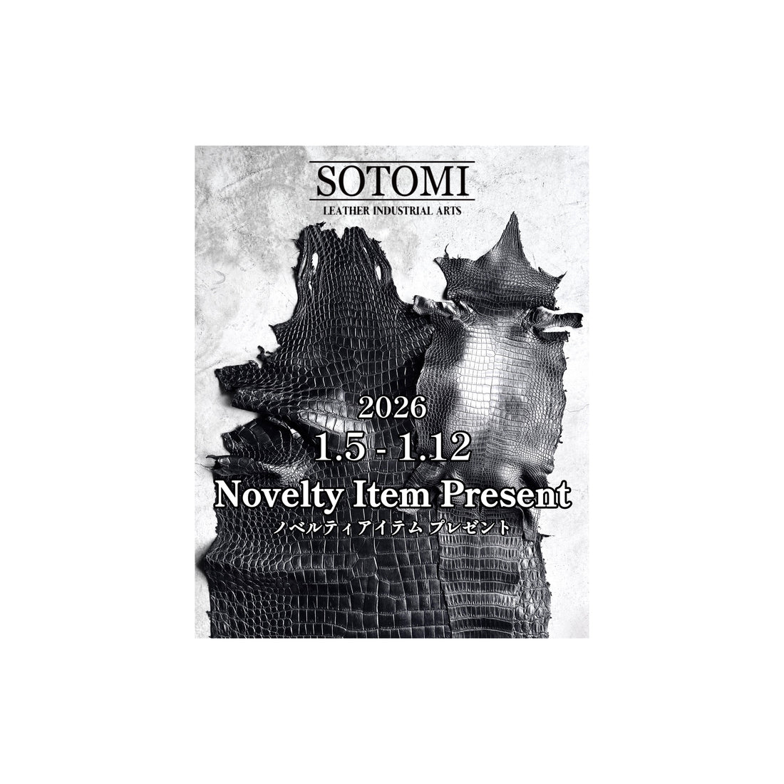 1/5～1/12【ニューイヤー ノベルティプレゼント】