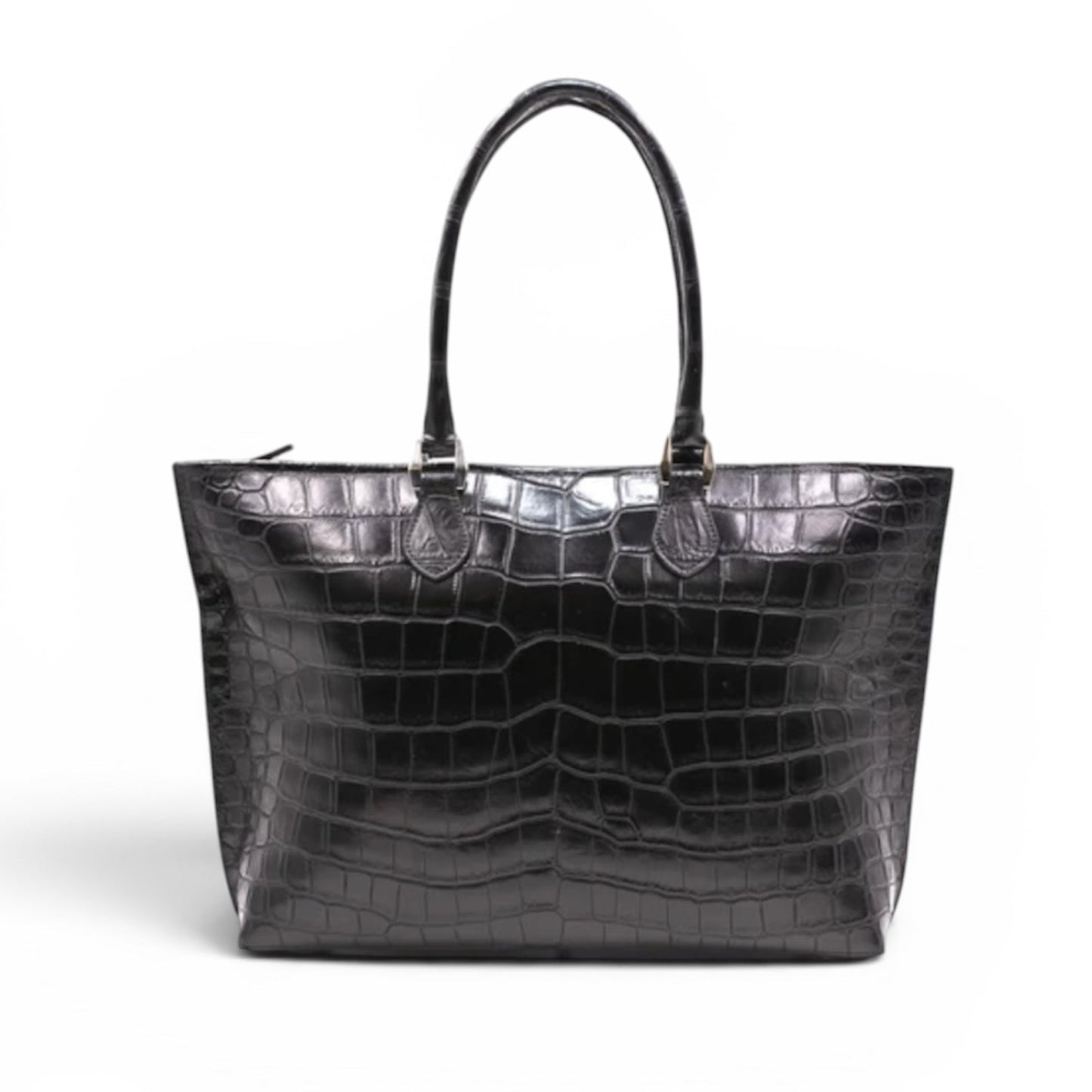 【クロコダイルポロサス】ワニ革ビッグトートバッグ- CROCODILE BIG TOTE BAG