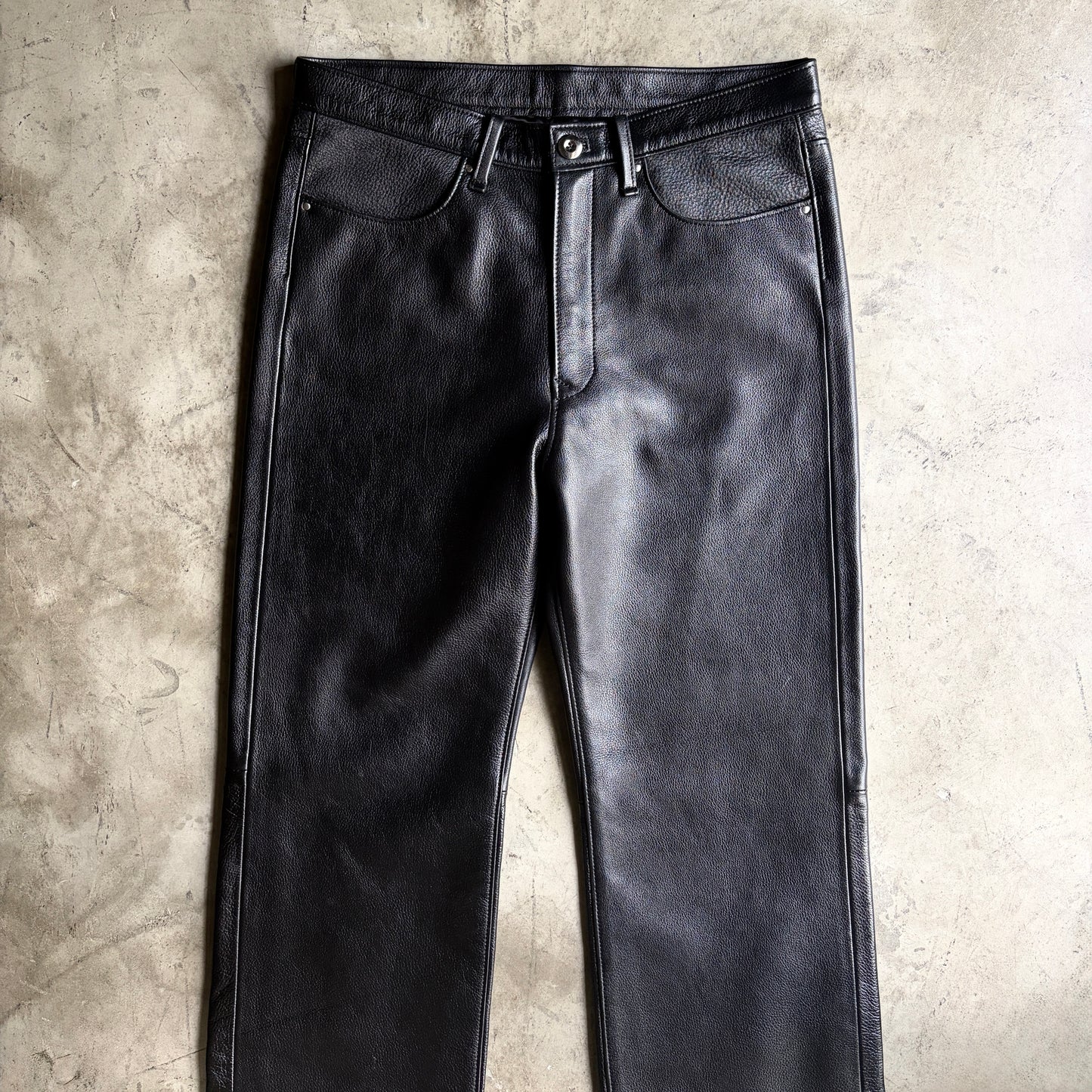 SOTOMI×ATSU CROCODILE&CHROOME LEATHER PANTS "THUNDER BIRD" The Ore【レザーパンツ/革パン/クロコダイル/ポロサス】