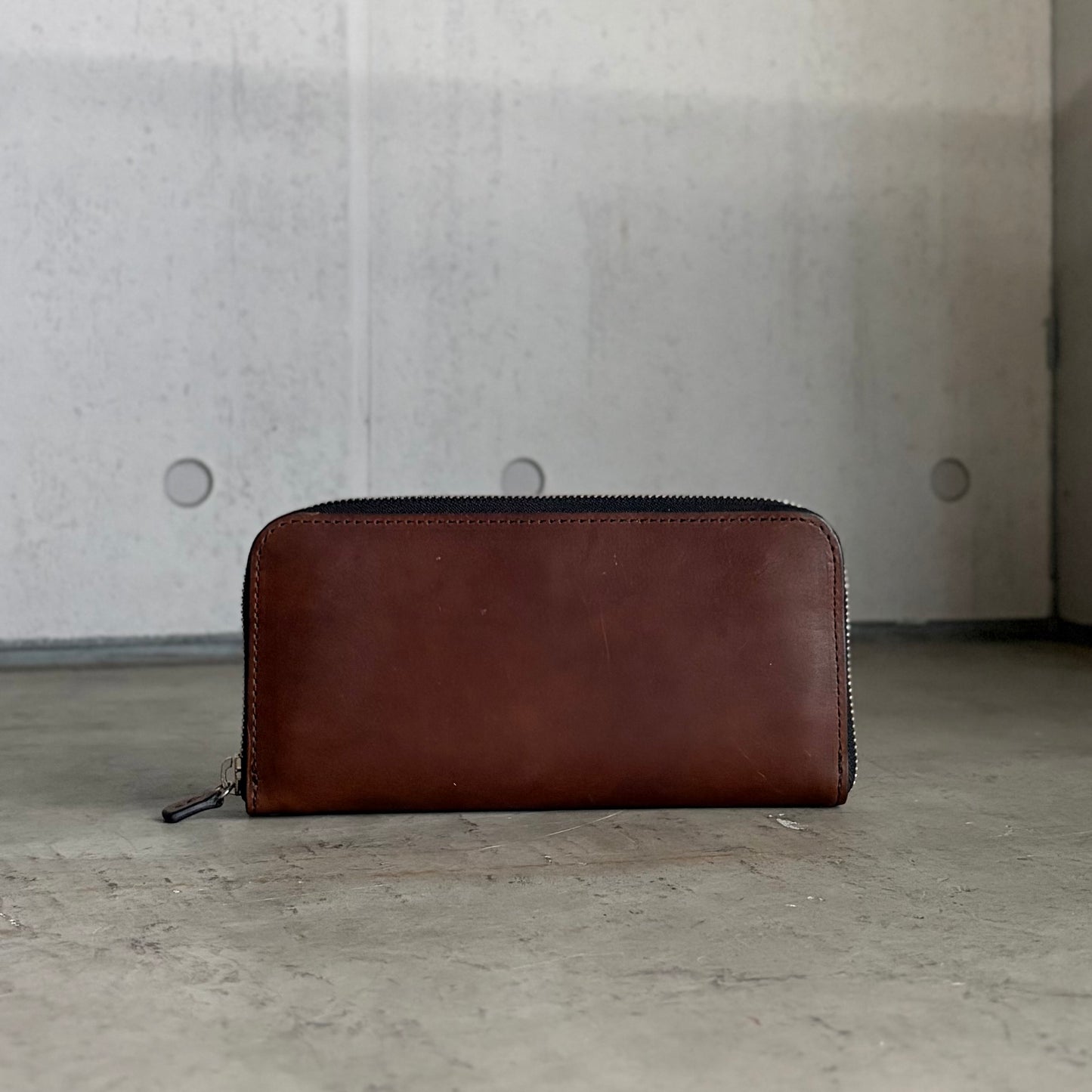 グイディ ラウンド長財布-GUIDI 195 -Marrone-