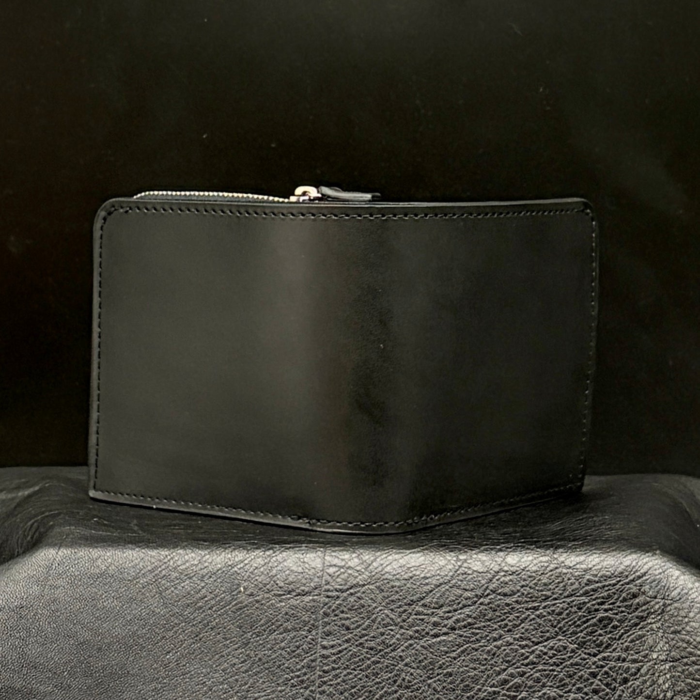 【新喜皮革】コードバン 二つ折り財布スモール-Cordovan Small Wallet