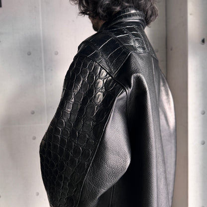 SOTOMI×ATSU CROCODILE POROSUS CAR COAT Type.3【クロコダイル/ポロサス/カーコート/タイプ3】