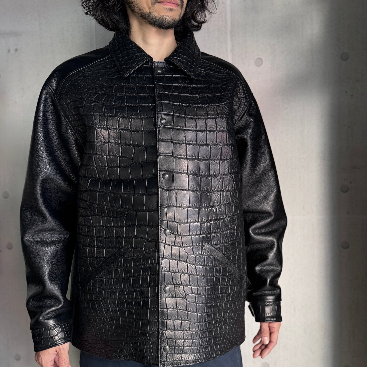 SOTOMI×ATSU CROCODILE POROSUS CAR COAT Type.2【クロコダイル/ポロサス/カーコート/タイプ2】