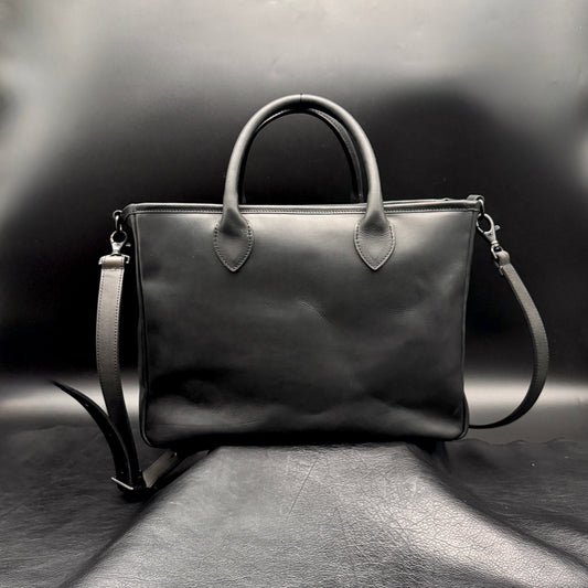 グイディ ガセット トートバッグ GUIDI Gusset Tote Bag -Nero-