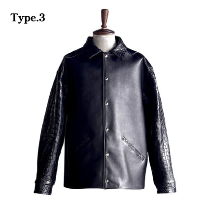 SOTOMI×ATSU CROCODILE POROSUS CAR COAT Type.3【クロコダイル/ポロサス/カーコート/タイプ3】