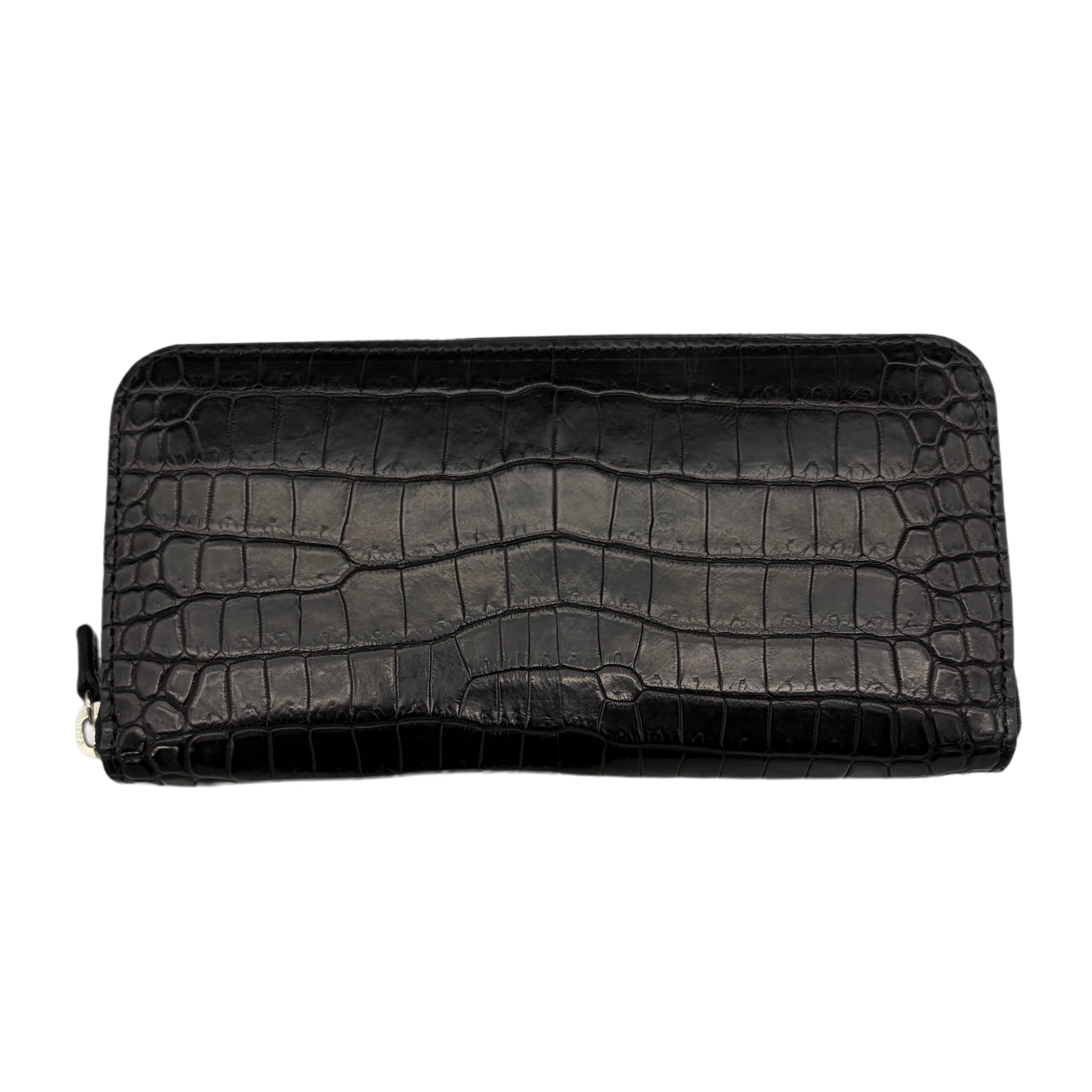 クロコダイルポロサス】ワニ革ラウンド長財布-Round Wallet – SOTOMI クロコダイルポロサス】ワニ革ラウンド長財布-Round Wallet – SOTOMI